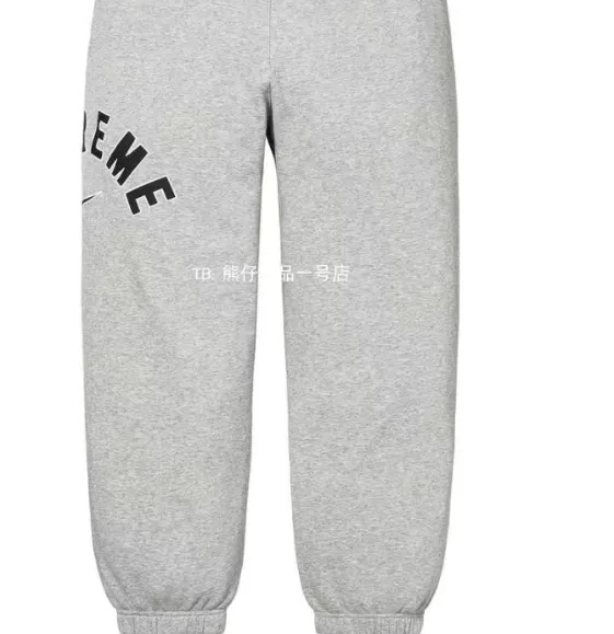 S co XL black M gray sports Sweatpants L embroidered with Arc plush logo pants 1004